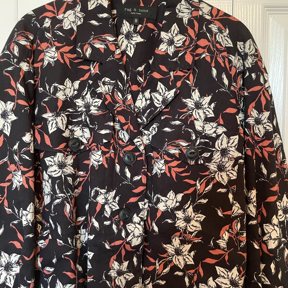 Rag & Bone Floral Jacket